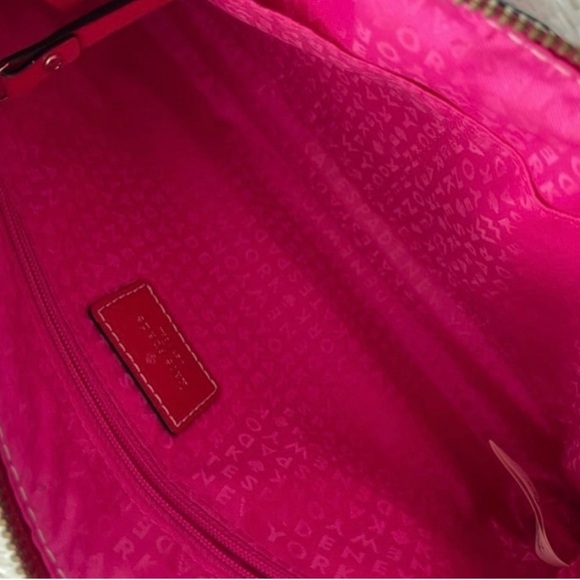 Kate Spade Red Clutch with Gold Chain - Picture 2 of 2